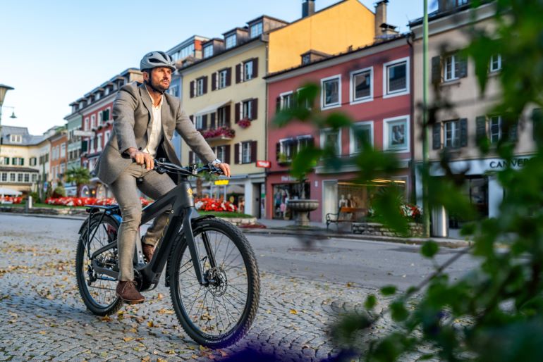 Mit dem Pendler-E-Bike zur Arbeit 