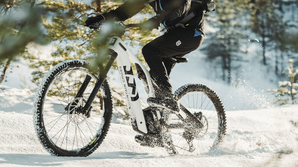 Radfahren und E-Biken im Winter 