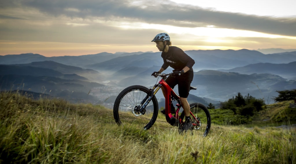 Unterschiedliche Fahrradtypen im Bereich E-Bike 