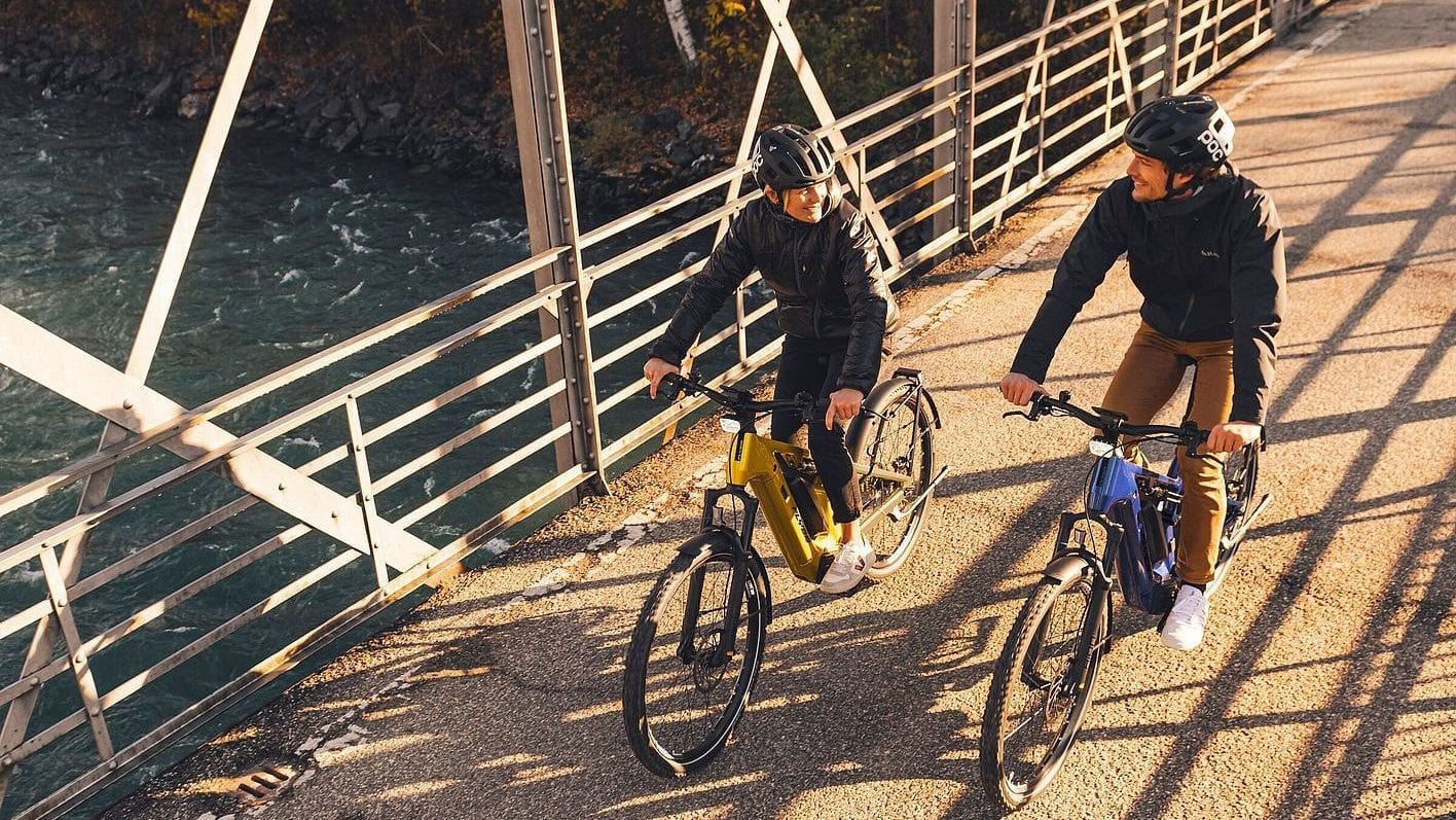 Mit dem E-Bike durch den Herbst