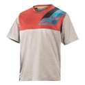 Alpinestars YOUTH 4.0 SS Jersey Melange Gray Black Aqua Blue L