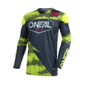 O`Neal MAYHEM Jersey COVERT charcoal/neon yellow