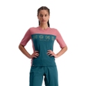 Mons Royale Womens Redwood Enduro VT Deep Teal / Pink Clay