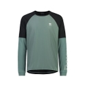 Mons Royale Mens Tarn Merino Shift Wind Jersey Burnt Sage / Black L