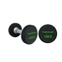 Tunturi Pro PU Dumbbells Compact 2 - 12 kg - 10 pairs