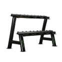 Tunturi Pro 2-ply dumbbell rack - 2-fold support