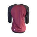 Zimtstern PureFlowz Shirt 3/4 Wmns Windsor Wine/Pirate Black