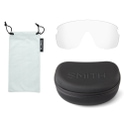 Smith glasses Bobcat white / black