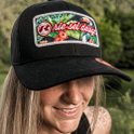 Riesel Design snapback cap "the crown" tropical