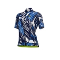 Ale SS Lady Jersey Leaf PR-S blue