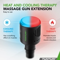 Tunturi Massage Gun - Aufsatz, warm/kalt