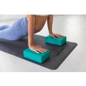 Tunturi Yoga Block, Türkis