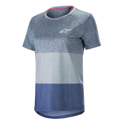 Alpinestars STELLA 8.0 SS Jersey Blue Stillwater