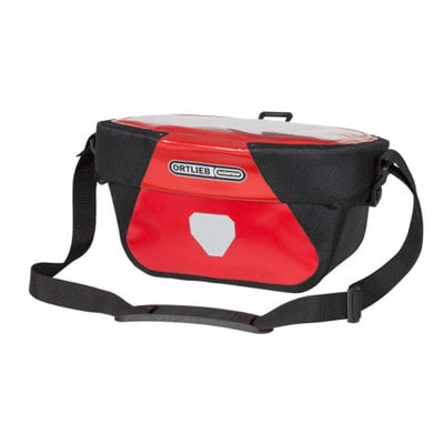 ORTLIEB Ultimate Six S Classic Lenkertasche rot-schwarz 5 l. ohne Adapter