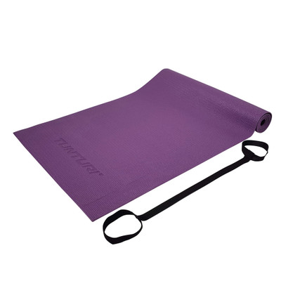 Tunturi yoga mat PVC purple