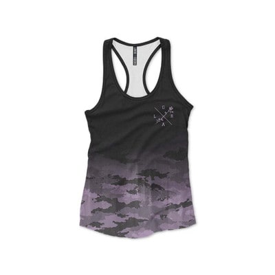 Loose Riders Tank Top Lilac Camo