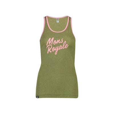 Mons Royale Icon Tank Khaki Rose