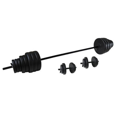 Tunturi dumbbell set 50 kg vinyl