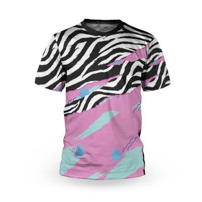 Loose Riders Short Sleeve Jersey Shred Zebra