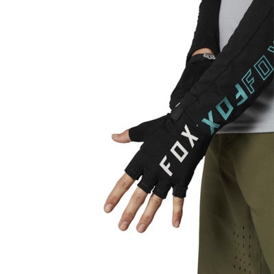 Fox Ranger Gel half finger gloves black