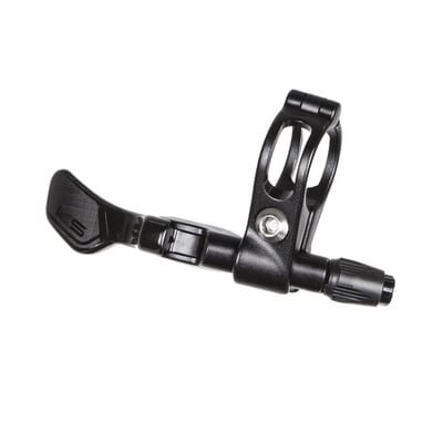 Remote lever KS Southpaw aluminium remote, black