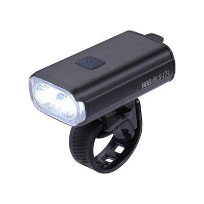 BBB Rechargeable front light StrikeDuo 1200 BLS-171 black