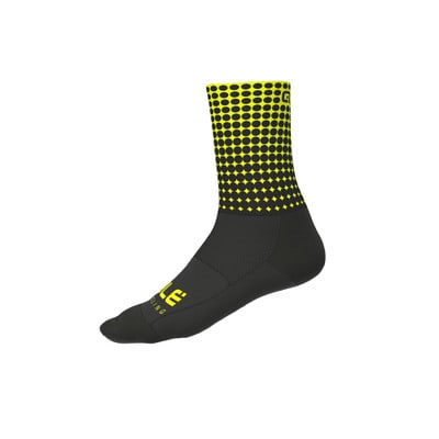 ALE Dots Summer Socks black/yellow