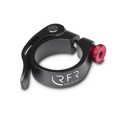 RFR seat clamp with quick release 34.9 mm black'n'red