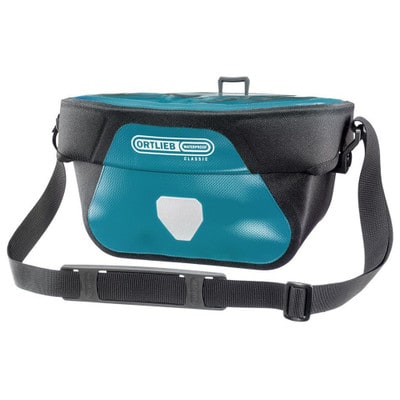 ORTLIEB Ultimate Six Classic handlebar bag 5 l, without adapter, petrol/black