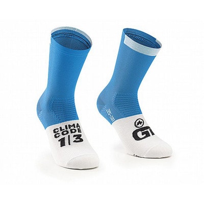 Assos GT Socks C2 Pruxian Blue