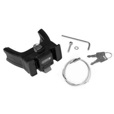 ORTLIEB handlebar mounting set, e-bike, with lock