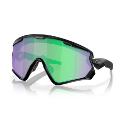 Oakley Brille Windjacket 2.0 matte black / Prizm Road Jade