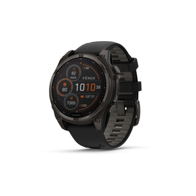 Garmin Fenix 8 Solar Sapphire Graphite/Carbon grey Titanium 47 mm