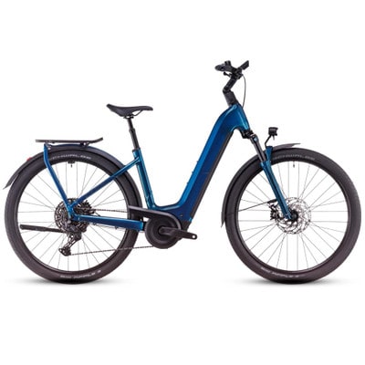 Cube Kathmandu Hybrid EX electricblue´n´chrome 2025 Easy Entry