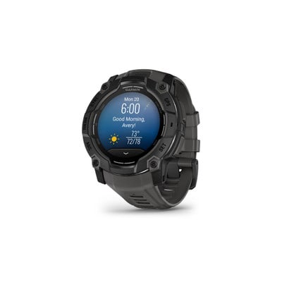 Garmin Instinct 3 AMOLED schwarz mit Silikon - 50 mm