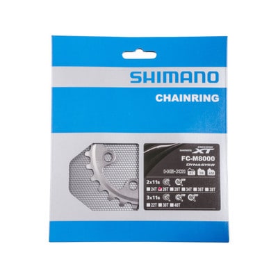 Shimano Kettenblatt XT FCM8000 26T.