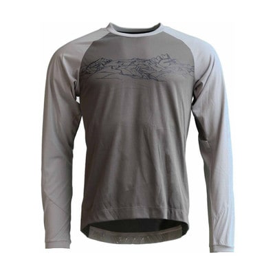 Zimtstern PureFlowz Shirt LS Men Gun Metal / High Rise