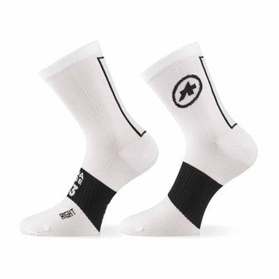 Assos ASSOSOIRES Summer Socks Holy White