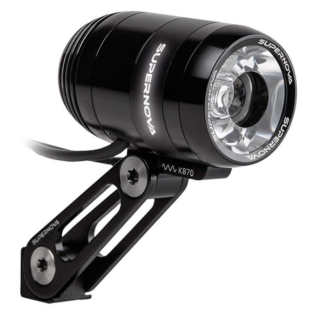 Supernova E3 Pro 2 dynamo headlight black