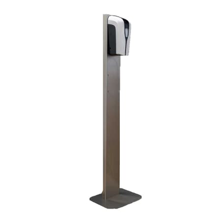 Disinfection column with hand detection sensor type 002 incl. 1 litre disinfectant and drip tray