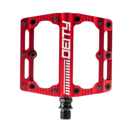 Deity Pedal Black Kat Red