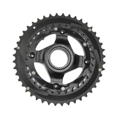 Yamaha spider/chainrings 2x10 44/32 pre-assembled for PW-X