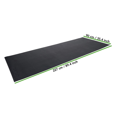 Tunturi floor protection mat - 227 x 90 cm