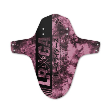 Loose Riders Mudguard Tie Dye Wine