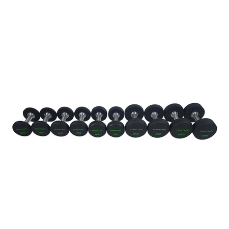 Tunturi Pro PU Dumbbells Compact 2 - 12 kg - 10 pairs