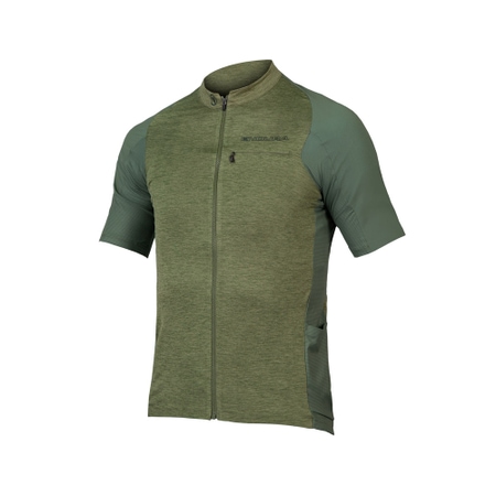 Endura GV500 Reiver short sleeve jersey olive green S