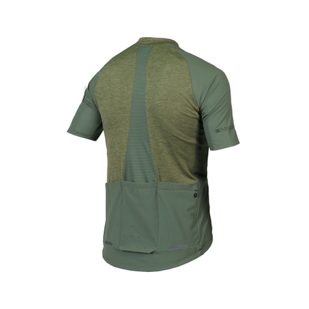 Endura GV500 Reiver short sleeve jersey olive green S