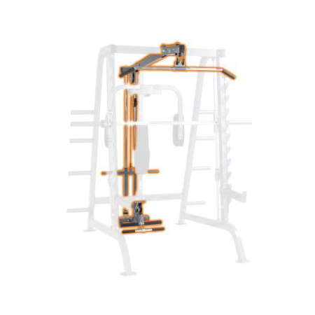 Impulse Fitness Lat attachment for squat stand (KF-HC) IF-HCL