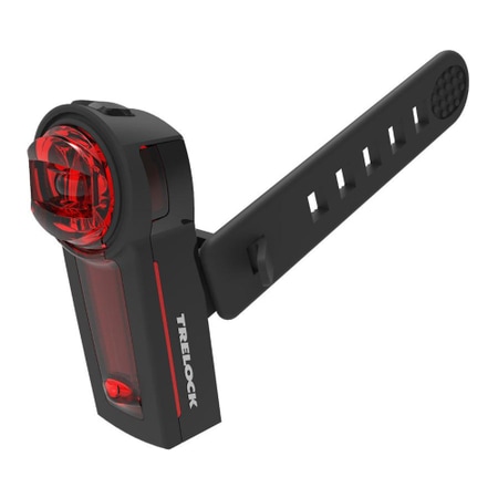 TRELOCK LS 740 I-GO VISION Signal rechargeable battery rear light with brake light function, black