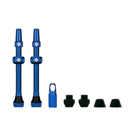 Muc Off Tubeless Valve Kit V2 Universal MTB & Road 60 mm blue